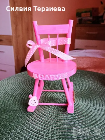 Подаръчен комплект за новородено бебе момиче ръчна изработка , снимка 5 - Други - 49795517