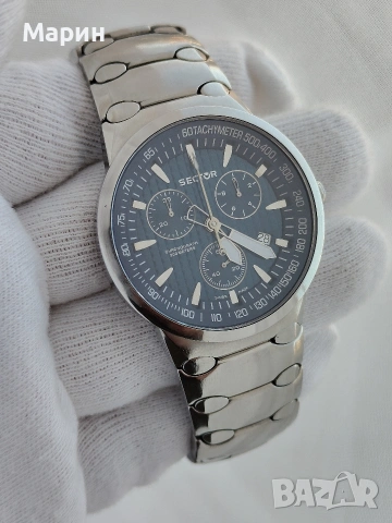 Sector Chronograph Swiss Made, снимка 2 - Мъжки - 53697237