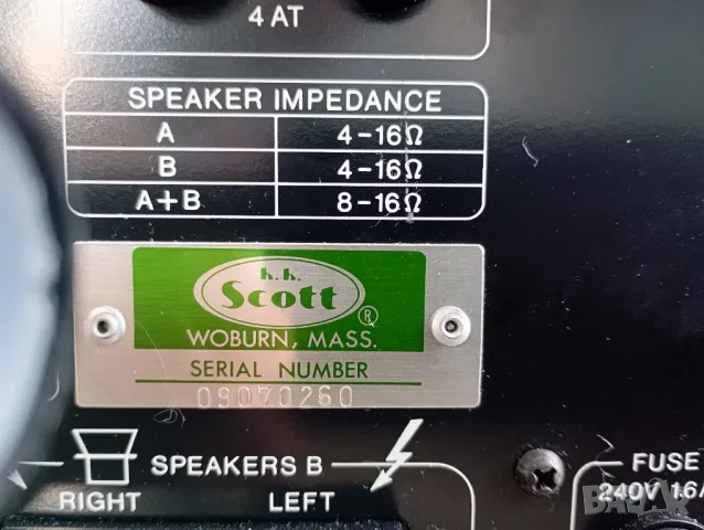 Ресийвър H.H.Scott 350RL, снимка 6 - Ресийвъри, усилватели, смесителни пултове - 49880632