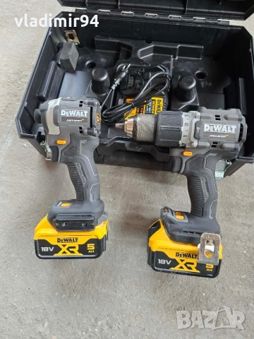 DeWalt Mclaren винтоверт и импакт