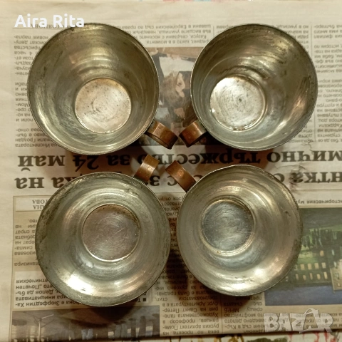 медни чаши за кафе., снимка 2 - Декорация за дома - 53883745