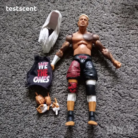 Екшън фигура WWE Solo Sikoa Bloodline Соло Сикоа Elite Mattel играчка figure, снимка 8 - Фигурки - 49511475