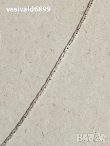 Посребрено синджирче , снимка 3 - Колиета, медальони, синджири - 53882179