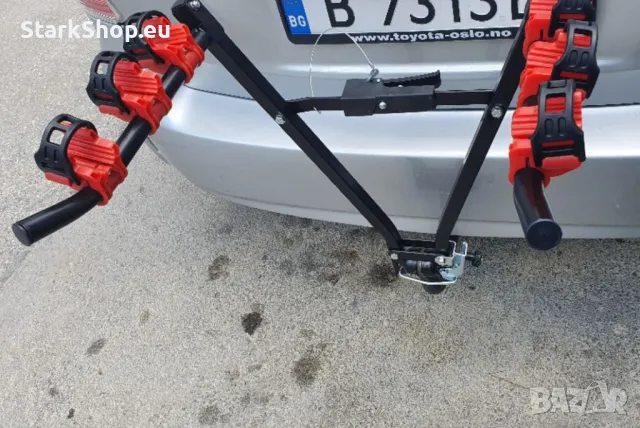 Стойка за велосипед за теглич на автомобил - тройна колело кола, снимка 6 - Аксесоари и консумативи - 50093732