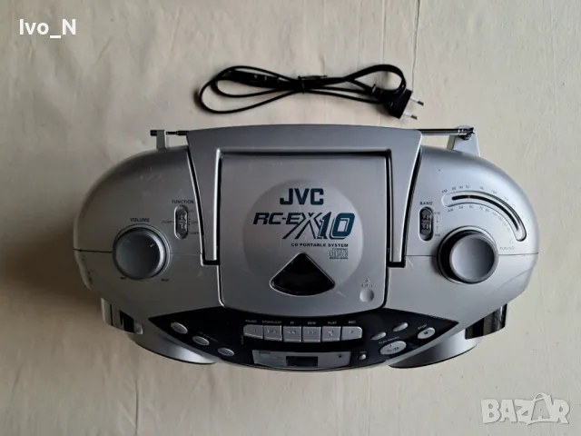 CD радиокасетофон JVC RC-EX10S., снимка 8 - Радиокасетофони, транзистори - 48313105