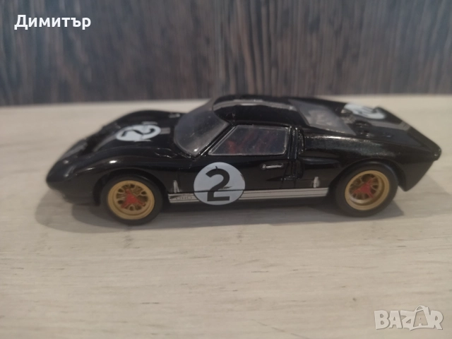 Метална количка FORD GT MK2 !!!, снимка 3 - Колекции - 52738385