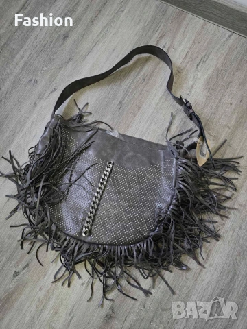 Нова колекция дамска чанта с ресни и капси