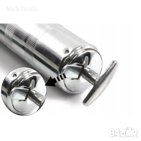 Пневматичен пистолет за ръчно смазване 400 мл – такаламит Mar-Pol, снимка 7 - Други инструменти - 50143535