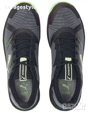Мъжки маратонки PUMA Accelerate Turbo Nitro II Shoes Black, снимка 5 - Маратонки - 46467813