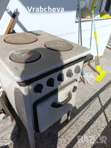 Уникална ретро печка, снимка 5 - Антикварни и старинни предмети - 54286555