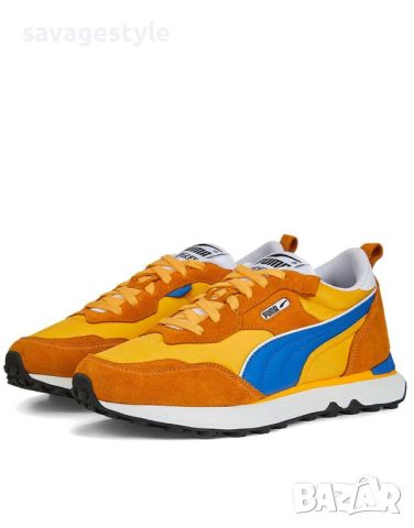 Мъжки маратонки PUMA Essentials Rider Fv Shoes Orange/Blue, снимка 3 - Маратонки - 45959374