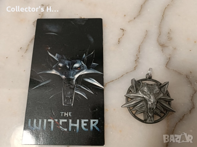 Медальон от играта The Witcher по фентъзи поредицата „Вещерът“ на Анджей Сапковски, снимка 2 - Колиета, медальони, синджири - 52894205