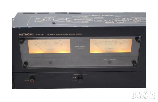 Hitachi HMA-8300 Power HI FI Amp, снимка 3 - Ресийвъри, усилватели, смесителни пултове - 45583111