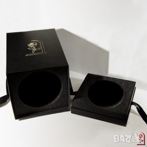 Естествена Вечна Роза в Голяма Стъкленица - Оригинален и Персонализиран Коледен Подарък за Жена, снимка 9 - Коледни подаръци - 52529250