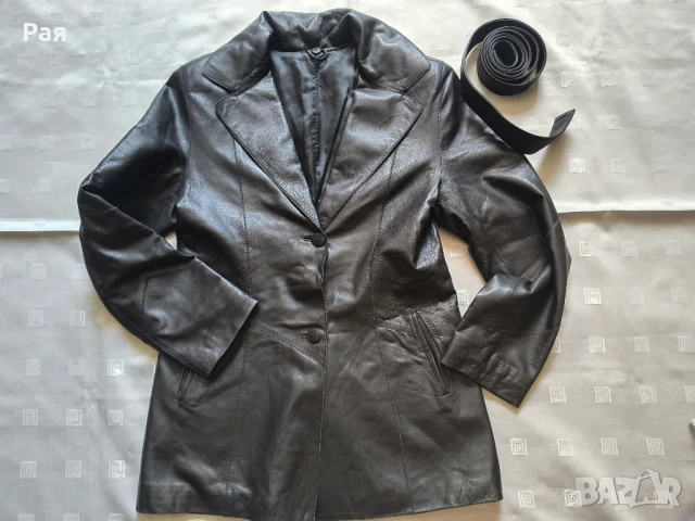 Дамско кожено яке Olivieri Venezia , снимка 3 - Якета - 51027328