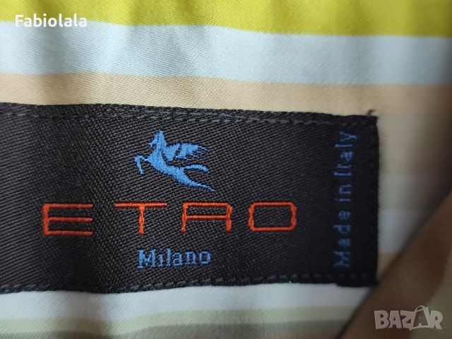 Etro overhemd XXL, снимка 2 - Ризи - 45387060
