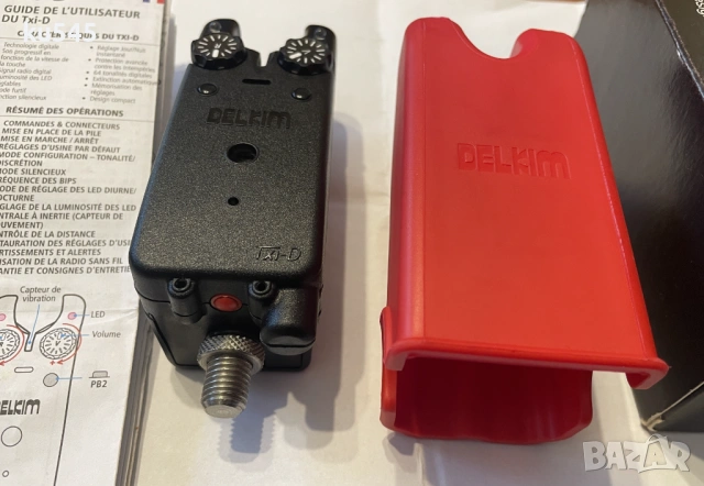 DELKIM TXI-D сигнализатор / аларма - червен цвят, снимка 7 - Такъми - 54241448