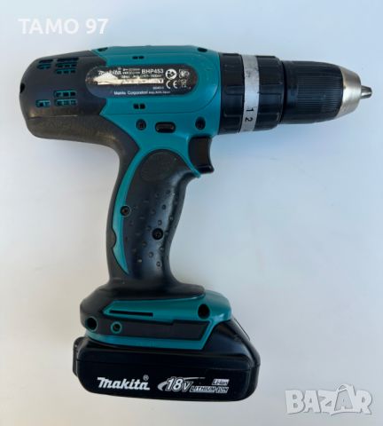 Makita BHP453 - Ударен винтоверт 18V, снимка 2 - Винтоверти - 46783687