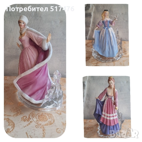 Колекционерски фигури Franklin mint and House of Faberge 