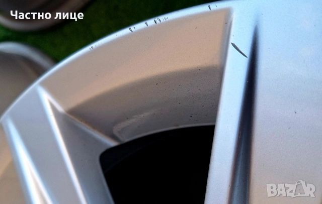Продавам 4бр оригинални 17-ки джанти за Фолксваген Тигуан, Пасат, Туран, Голф , снимка 6 - Гуми и джанти - 53622624