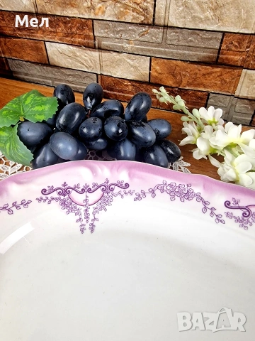 Порцеланово плато Изида, снимка 3 - Антикварни и старинни предмети - 54215582