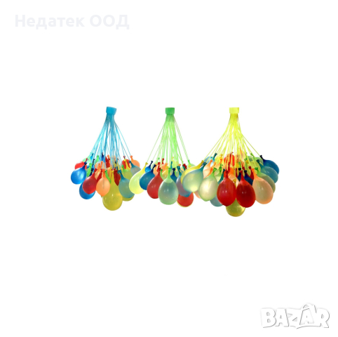Букет от водни балони, лятна забава за деца, 3x37бр., снимка 1 - Надуваеми играчки - 45007243