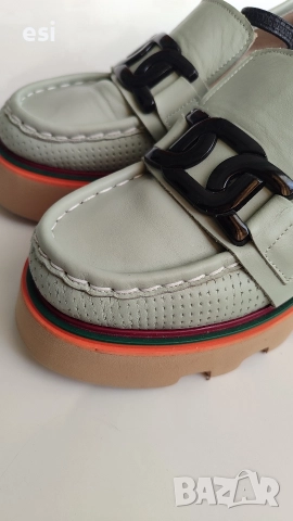 Дамски кожени обувки , снимка 9 - Дамски елегантни обувки - 52935449