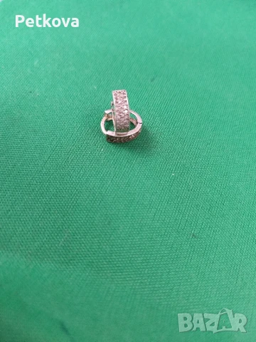 Сребърни обеци, снимка 3 - Обеци - 50929214