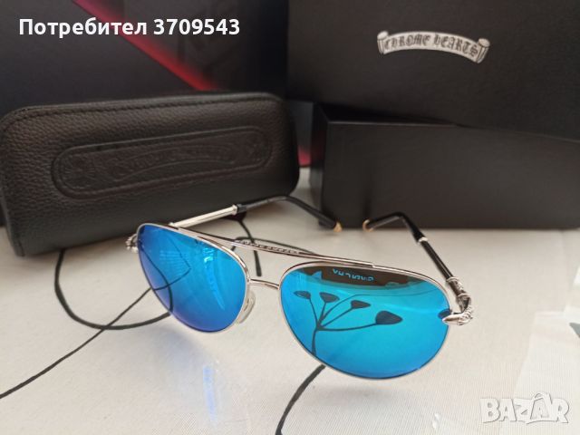 Мъжки оригинални слънчеви очила CHROME HEARTS , снимка 1 - Слънчеви и диоптрични очила - 45900773