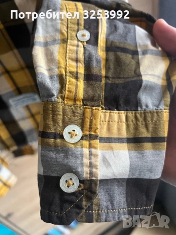 Мъжка карирана риза Tom Tailor, снимка 6 - Ризи - 52585377
