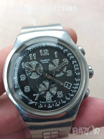 Часовник SWATCH хронограф, снимка 5 - Мъжки - 53210938