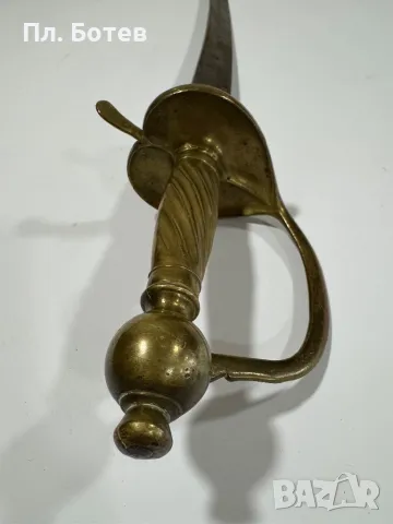 Много рядък руски Тесак 1763 година, снимка 4 - Антикварни и старинни предмети - 49775333