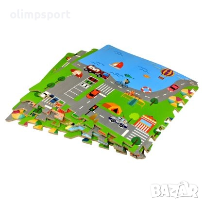 Настилка с размери 61х61х1 см, 4 броя в комплект с картинка Улично движение. Подходяща за употреба к, снимка 2 - Други - 36639542