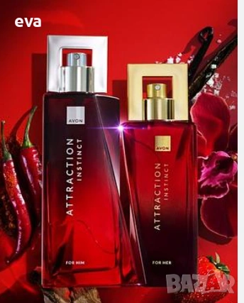 НОВО! AVON - Attraction Instinct и Attraction Deep Instinct за нея и него, снимка 5 - Дамски парфюми - 53322187