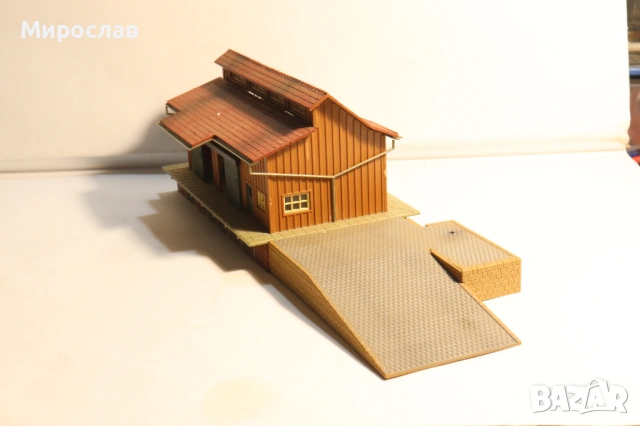 FALLER? KIBRI? VOLLMER H0 1/87 СГРАДА ВАГОН ВЛАК ЖП, снимка 3 - Колекции - 53677194