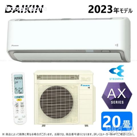 Японски Хиперинверторен климатик Daikin S63YTCXP, BTU 22000, А+++, Нов, снимка 12 - Климатици - 45805224