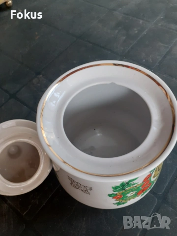 Захарница - руски порцелан, снимка 5 - Антикварни и старинни предмети - 53281056