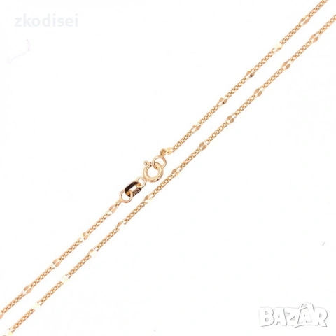 Златен синджир 1,80гр. 44,0см. 14кр. проба:585 модел:37729-5