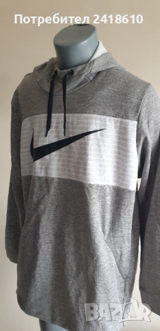 Nike Therma Fit  Hoodie Mens Size 2XL / ОРИГИНАЛ! Мъжки Суитшърт!, снимка 2 - Спортни дрехи, екипи - 51907497