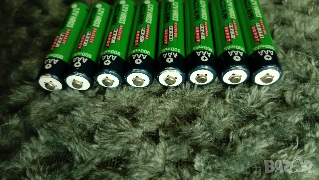 Презареждаеми батерии ААА, снимка 3 - Батерии, зарядни - 53438765