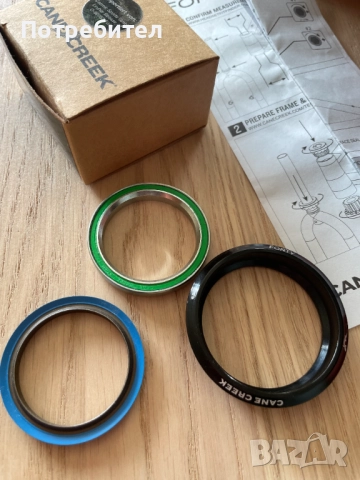 НОВО Cane creek 40 ZS56 40 долна чаша (headset), снимка 4 - Части за велосипеди - 52913408