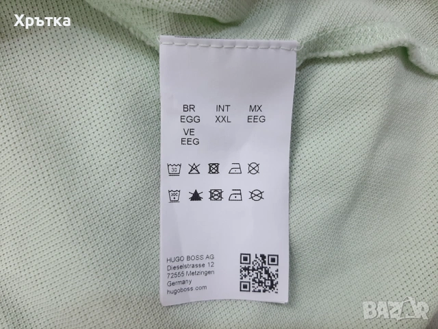 Hugo Boss Paddy - Оригинална мъжка тениска с яка размер XL, снимка 8 - Тениски - 54066622
