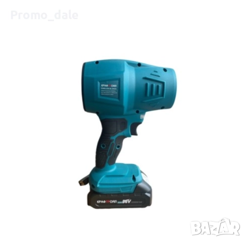 Акумулаторен въздушен турбо пистолет - Мощна духалка с 2 батерии 36V 8Ah, снимка 4 - Други инструменти - 51466887