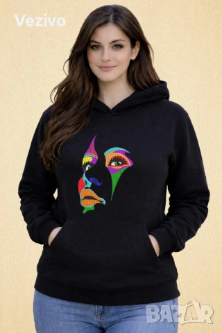 Артистичен женски силует, снимка 2 - Суичъри - 54079780