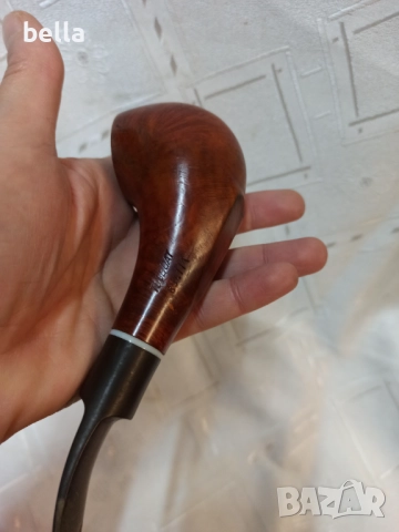 Прекрасна италианска лула от марката Lorenzo, модел Tugboat 8547/1., снимка 6 - Антикварни и старинни предмети - 52503554