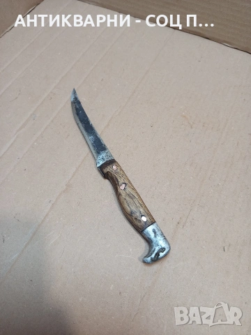 Стар Ръчно Кован Нож. НОМЕР 1660., снимка 3 - Антикварни и старинни предмети - 53759769