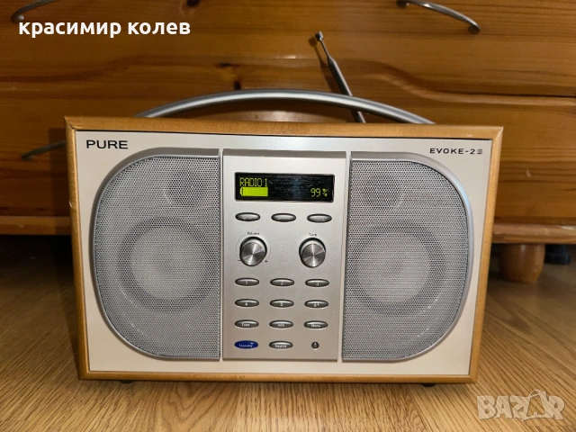стерео радио " Pure Evoke-2S (DAB/FM Stereo Digital Radio)", снимка 4 - Радиокасетофони, транзистори - 54153344