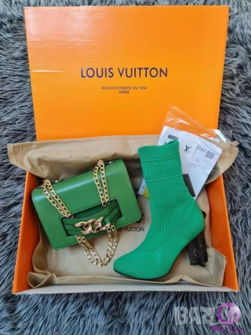 дамски боти louis vuitton, снимка 2 - Дамски боти - 51428956