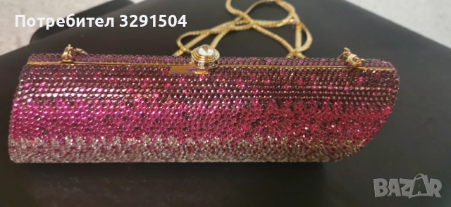 Луксозна вечерна чанта , снимка 2 - Чанти - 53236948