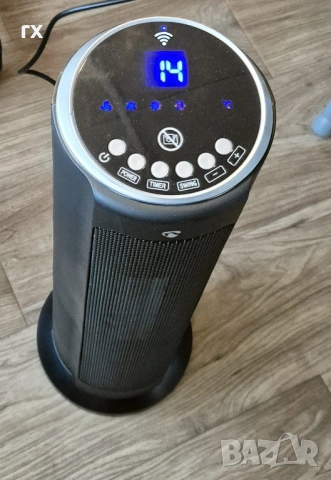 Смарт керамична духалка (печка) Nedis Wi-Fi 2000W, снимка 2 - Отоплителни печки - 53590435